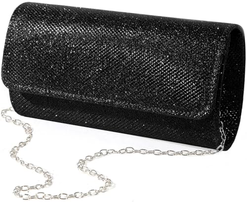 lovyoCoCo Evening Bag Clutch Purses for Women Ladies Sparkling Party Handbag Wedding Bag