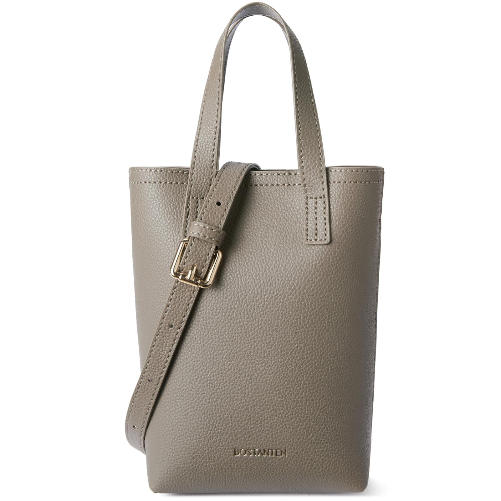 BOSTANTEN Small Crossbody Purse for Women Mini Tote Bag Top Handle Shoulder Bag Compact Handbags with Adjustable Strap