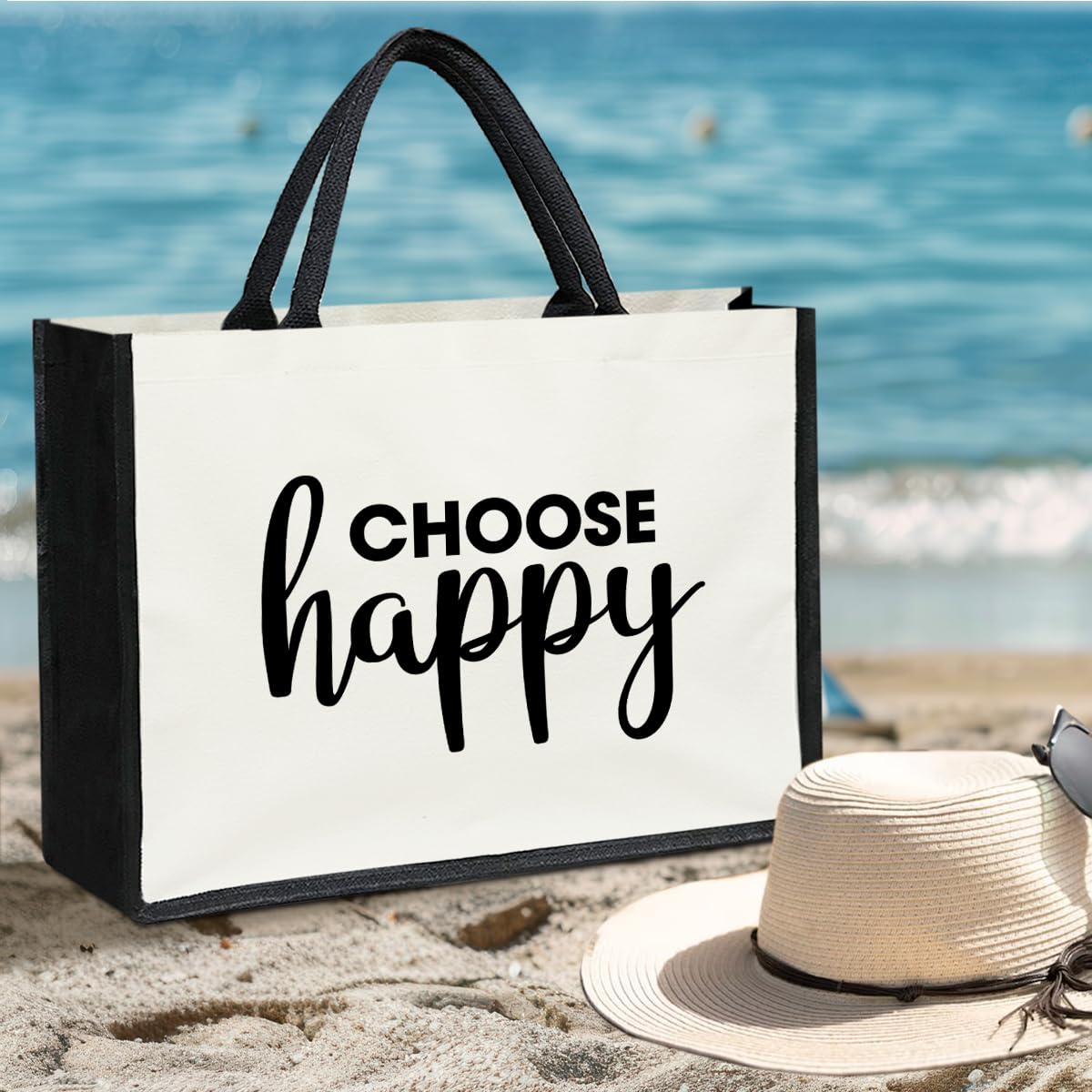 Canvas Tote Bag Beach Tote Bag Aesthetic Tote Bag Cute Tote Bag Big Tote Bag Inspirational Gifts For Women Friends