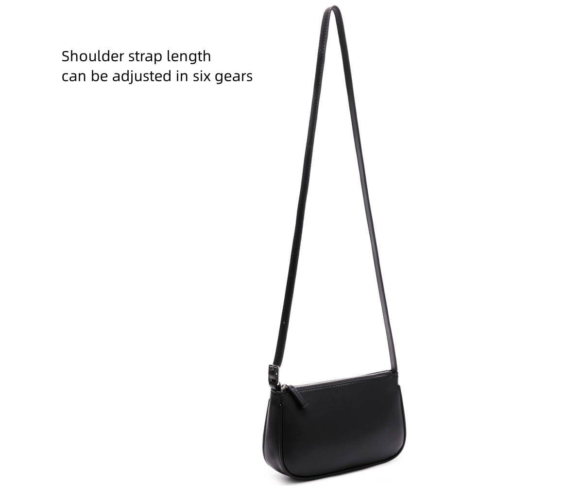 Small Purse for Women, Adjustable Shoulder Bags Crocodile Pattern Clutch Purse with Zipper Closure Retro