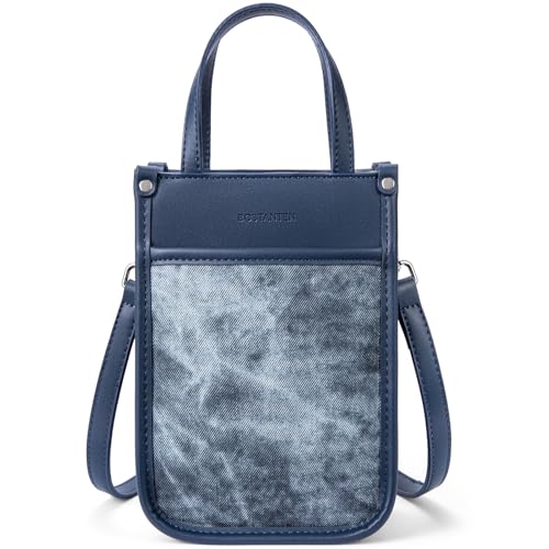 BOSTANTEN Small Crossbody Purse for Women Mini Tote Bag Top Handle Shoulder Bag Compact Handbags with Adjustable Strap