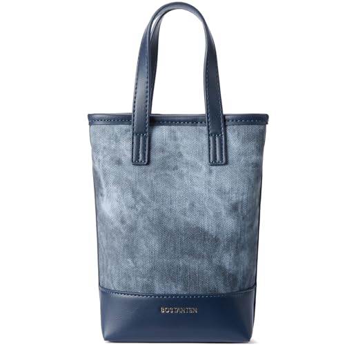 BOSTANTEN Small Crossbody Purse for Women Mini Tote Bag Top Handle Shoulder Bag Compact Handbags with Adjustable Strap