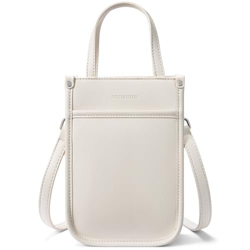 BOSTANTEN Small Crossbody Purse for Women Mini Tote Bag Top Handle Shoulder Bag Compact Handbags with Adjustable Strap