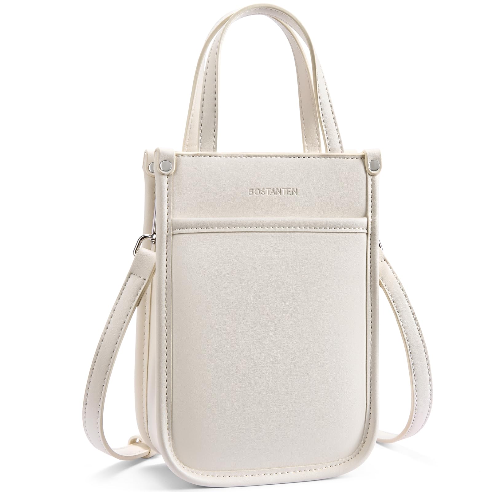BOSTANTEN Small Crossbody Purse for Women Mini Tote Bag Top Handle Shoulder Bag Compact Handbags with Adjustable Strap
