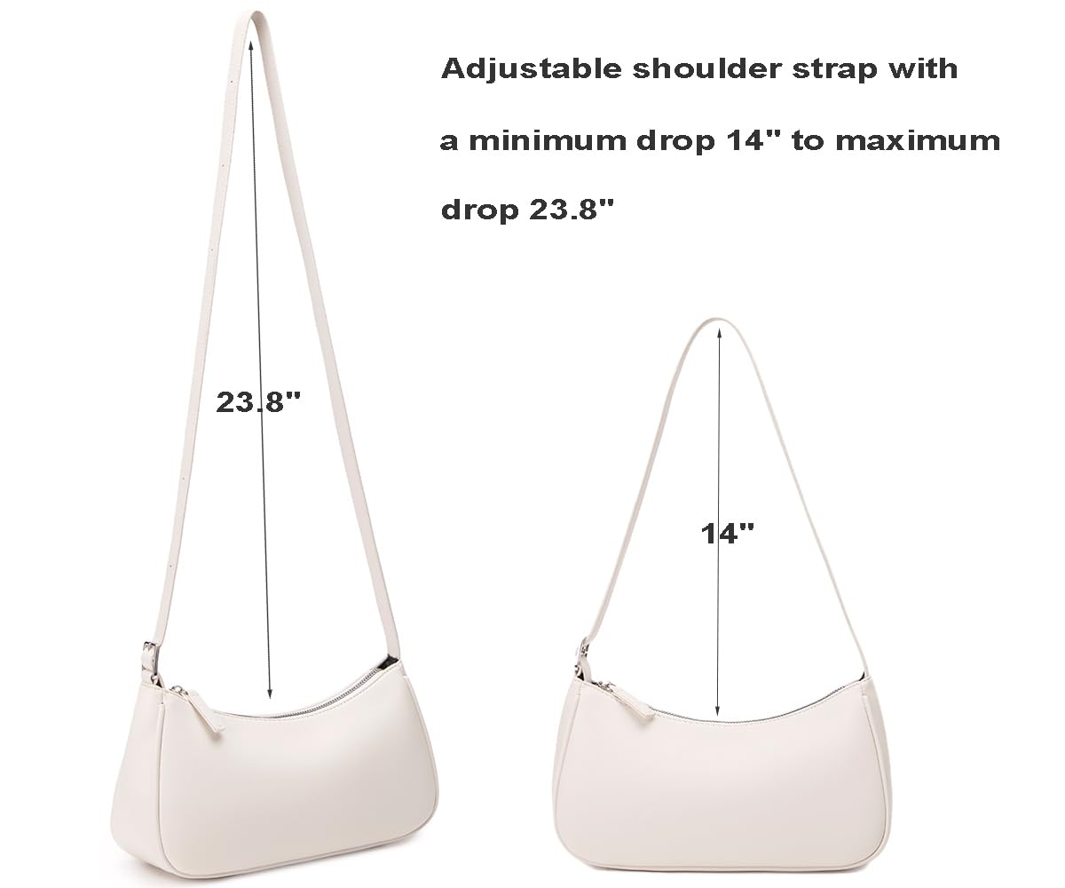 Small Purse for Women, Adjustable Shoulder Bags Crocodile Pattern Clutch Purse with Zipper Closure Retro