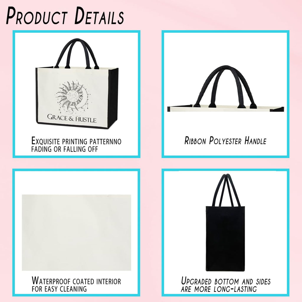 Canvas Tote Bag Beach Tote Bag Aesthetic Tote Bag Cute Tote Bag Big Tote Bag Inspirational Gifts For Women Friends