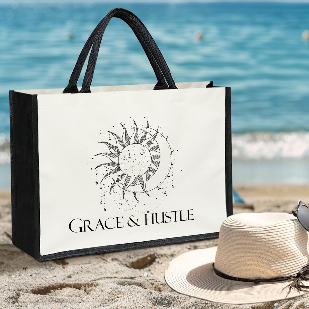 Canvas Tote Bag Beach Tote Bag Aesthetic Tote Bag Cute Tote Bag Big Tote Bag Inspirational Gifts For Women Friends