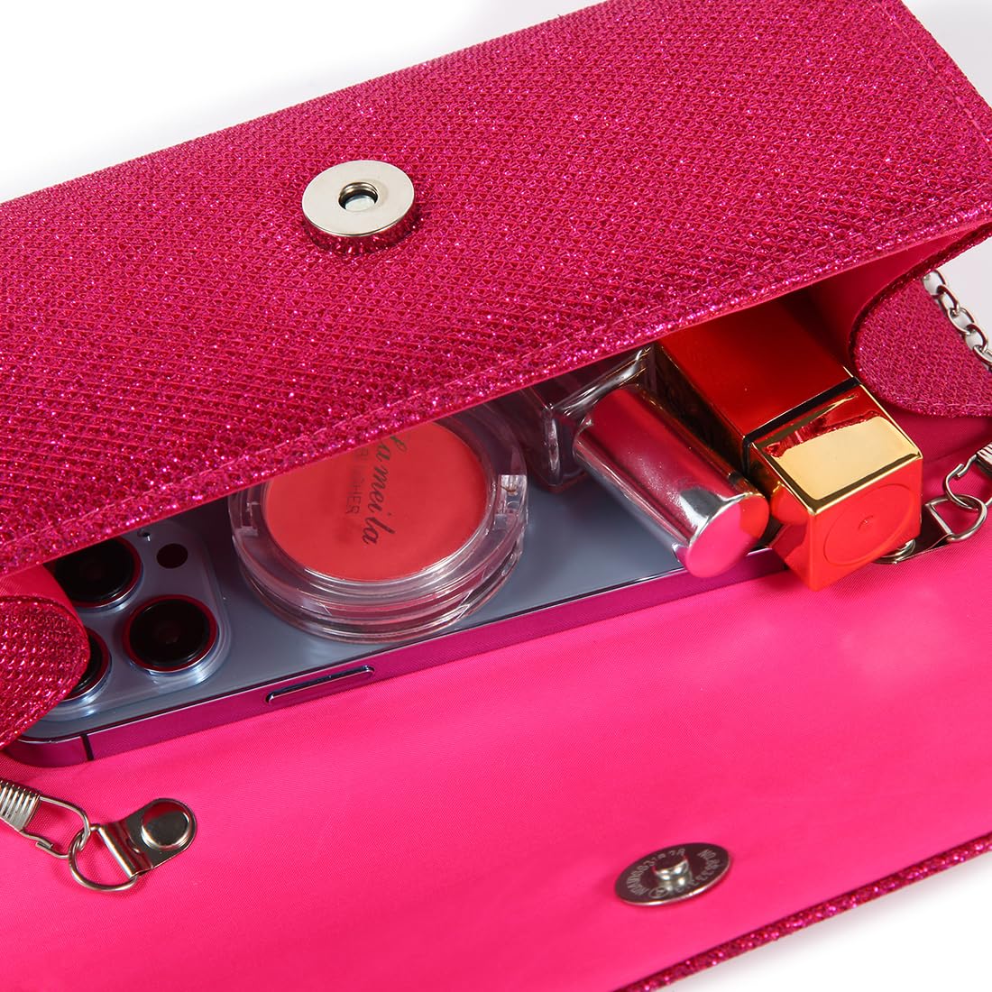 lovyoCoCo Evening Bag Clutch Purses for Women Ladies Sparkling Party Handbag Wedding Bag