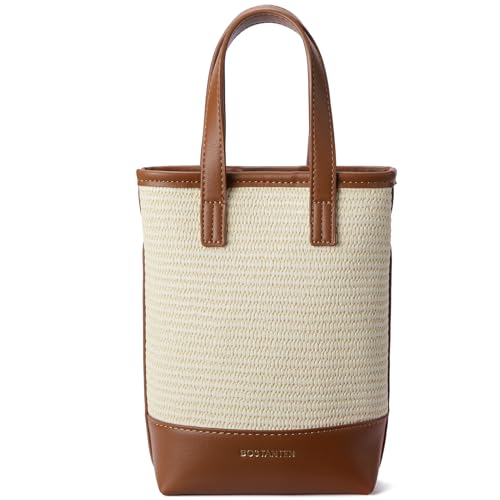 BOSTANTEN Small Crossbody Purse for Women Mini Tote Bag Top Handle Shoulder Bag Compact Handbags with Adjustable Strap