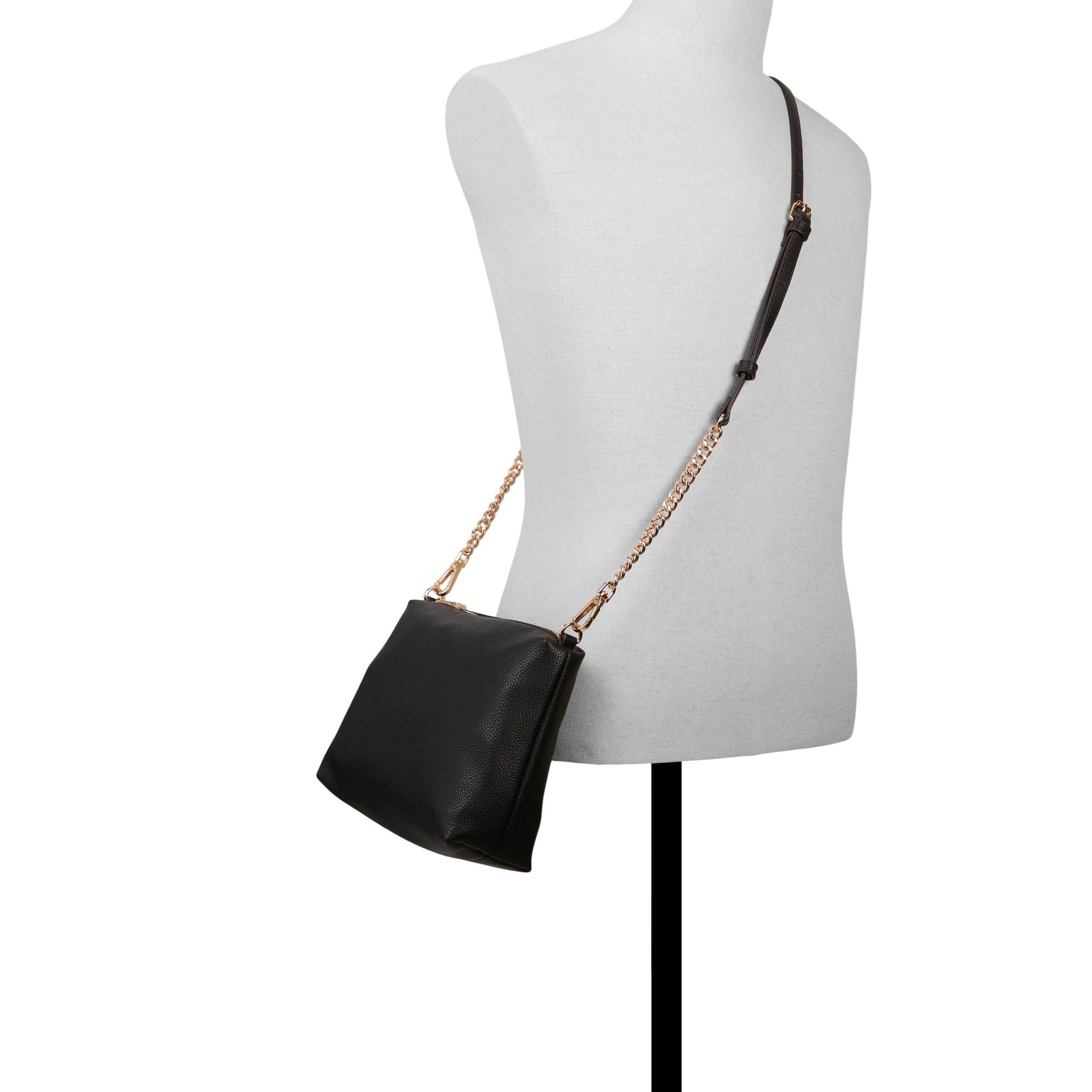 ALDO Women's Paejar Hobo Bag, Black, Large