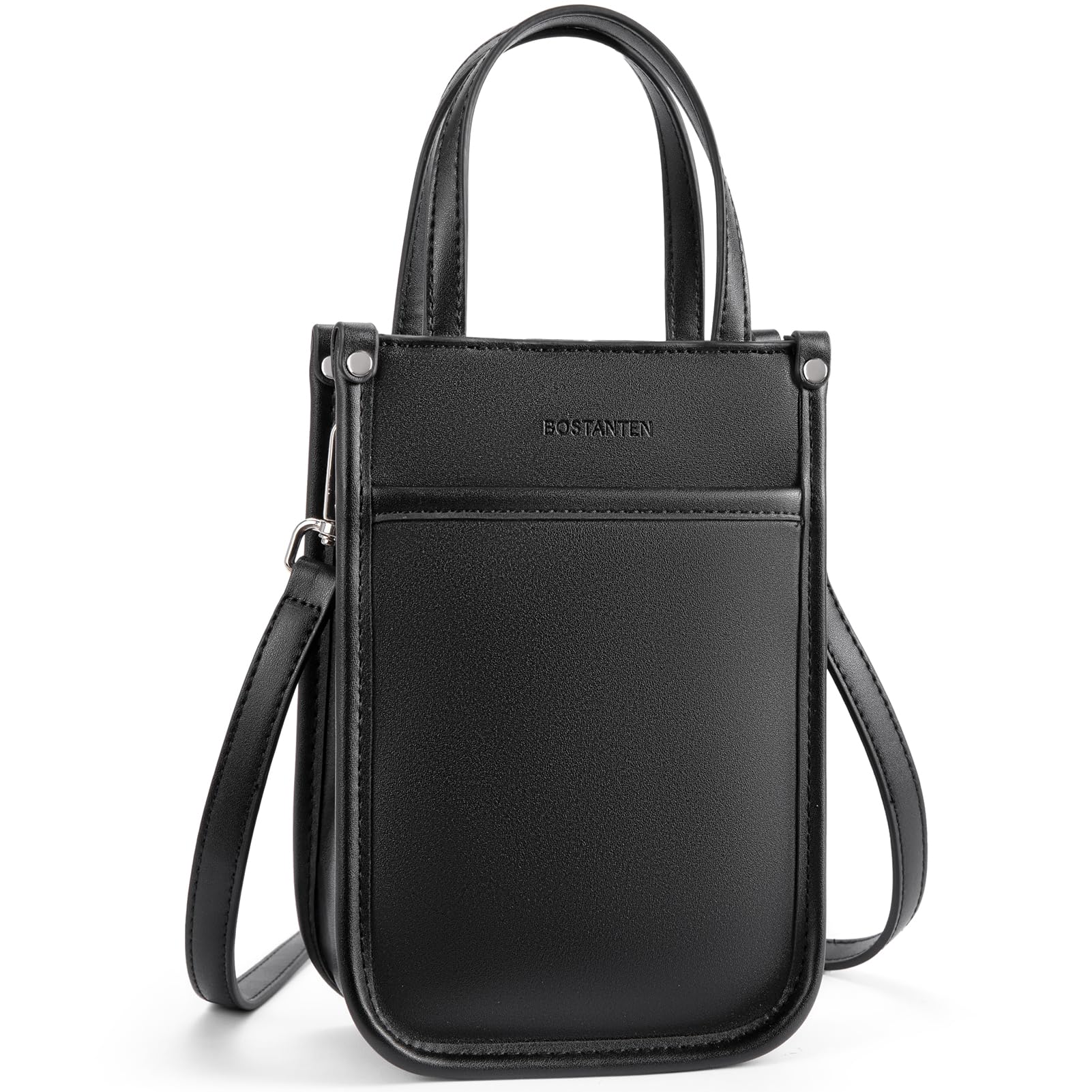 BOSTANTEN Small Crossbody Purse for Women Mini Tote Bag Top Handle Shoulder Bag Compact Handbags with Adjustable Strap