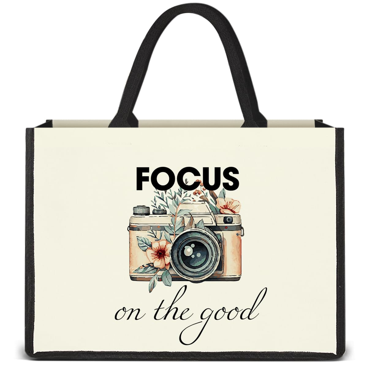 Canvas Tote Bag Beach Tote Bag Aesthetic Tote Bag Cute Tote Bag Big Tote Bag Inspirational Gifts For Women Friends