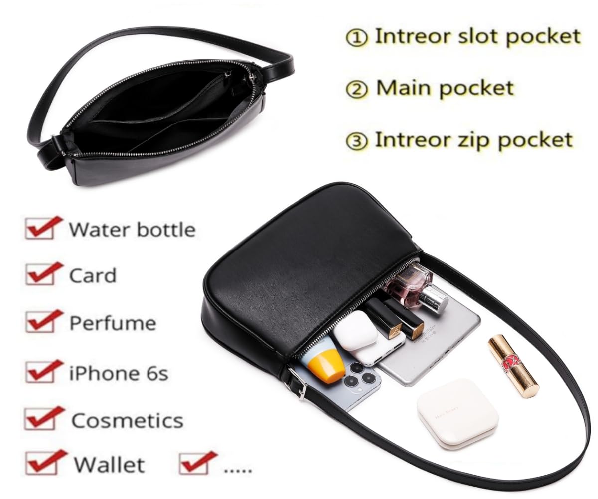 Small Purse for Women, Adjustable Shoulder Bags Crocodile Pattern Clutch Purse with Zipper Closure Retro