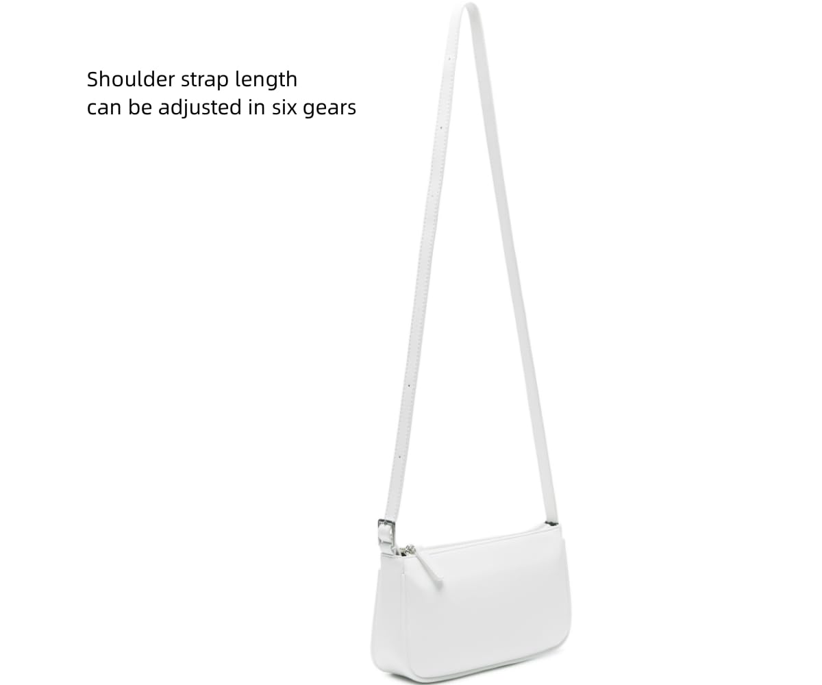Small Purse for Women, Adjustable Shoulder Bags Crocodile Pattern Clutch Purse with Zipper Closure Retro