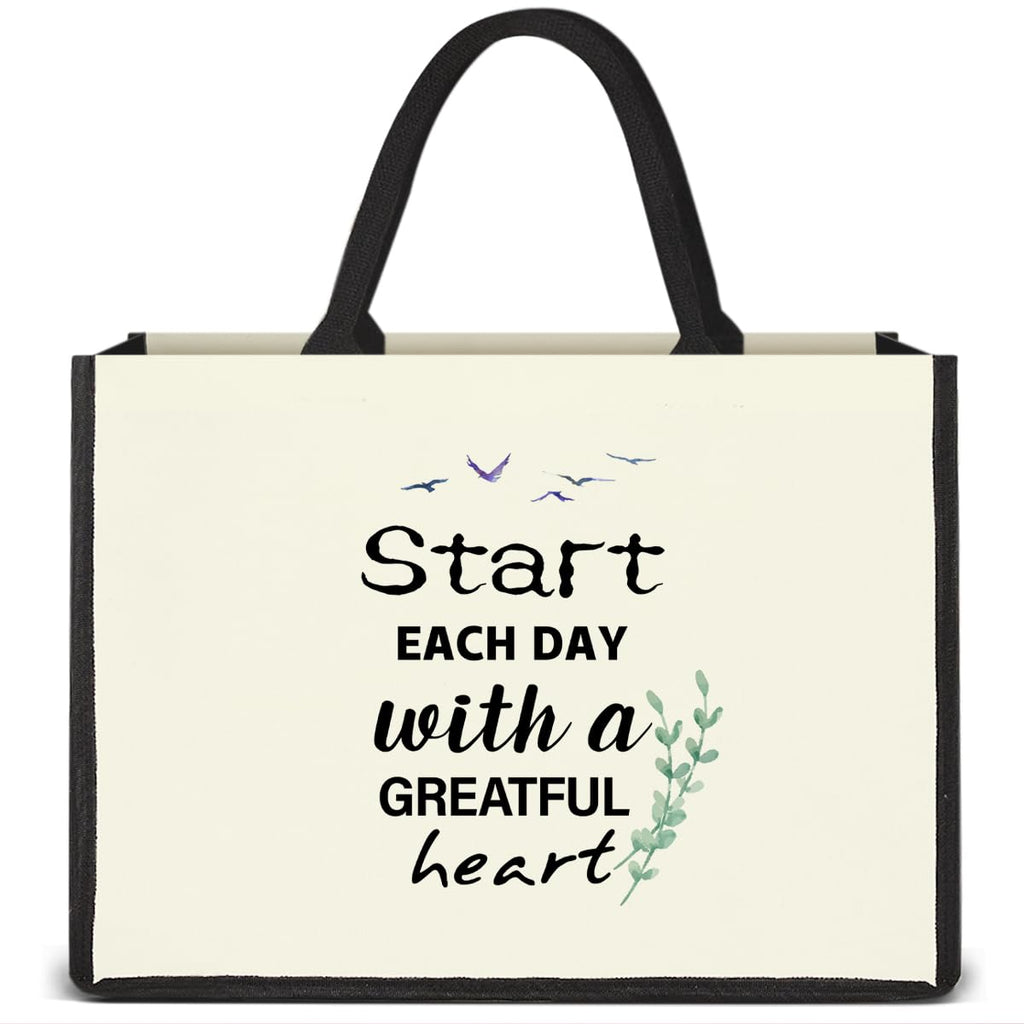 Canvas Tote Bag Beach Tote Bag Aesthetic Tote Bag Cute Tote Bag Big Tote Bag Inspirational Gifts For Women Friends