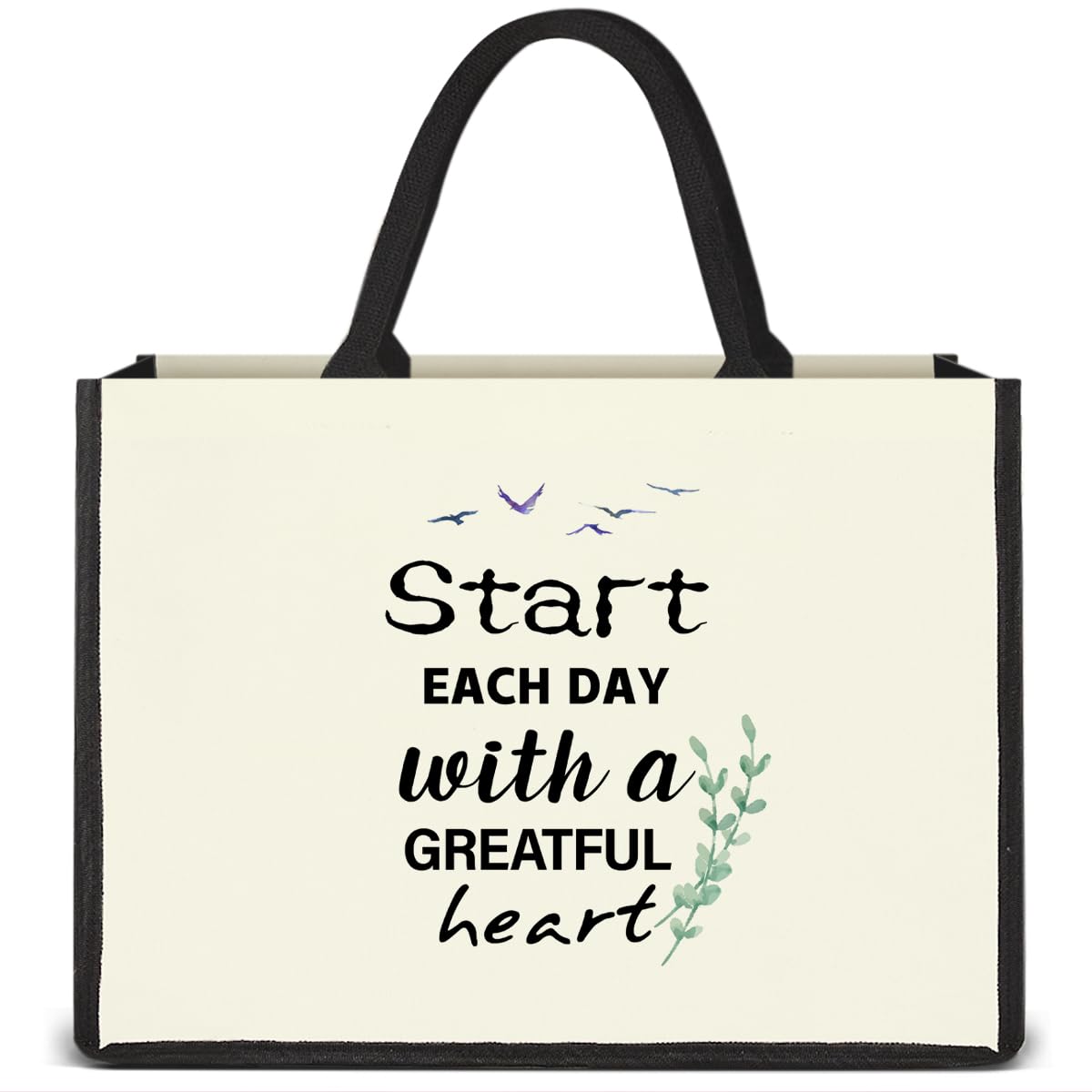 Canvas Tote Bag Beach Tote Bag Aesthetic Tote Bag Cute Tote Bag Big Tote Bag Inspirational Gifts For Women Friends