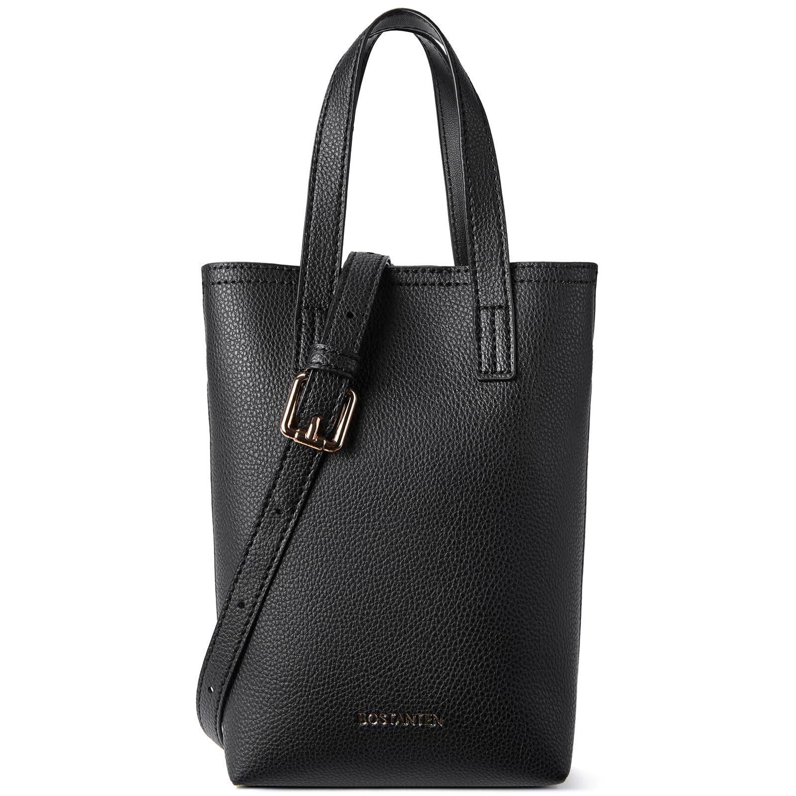 BOSTANTEN Small Crossbody Purse for Women Mini Tote Bag Top Handle Shoulder Bag Compact Handbags with Adjustable Strap