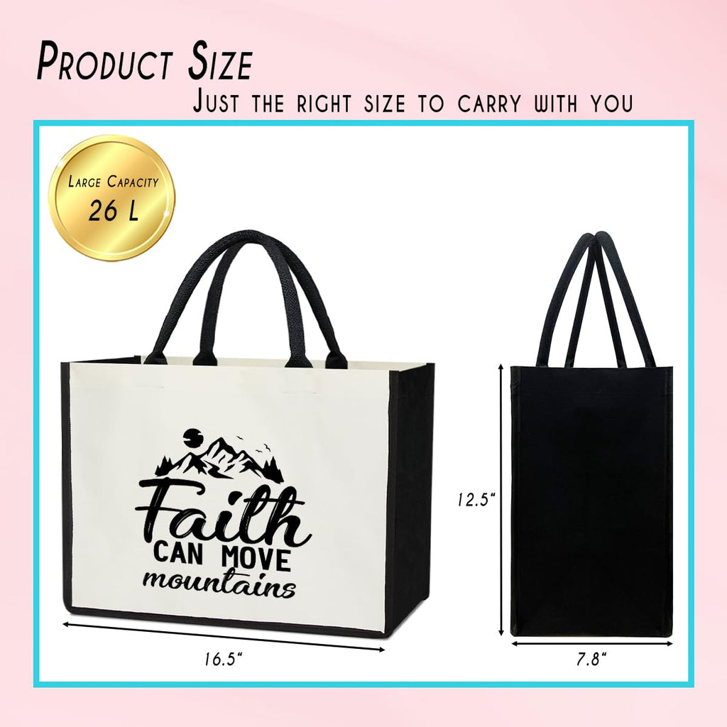 Canvas Tote Bag Beach Tote Bag Aesthetic Tote Bag Cute Tote Bag Big Tote Bag Inspirational Gifts For Women Friends